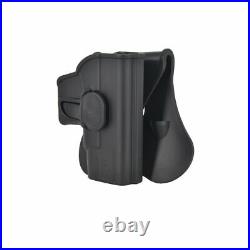Glock Gun Paddle Holster Black Case Right Hand For Outdoor Tactical Hunting