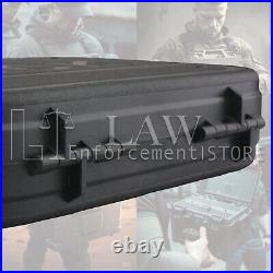 Glock LightWeight Tactical Hard Carry Case Storage Box Handguns ColorPink