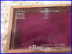 Glock SECURITY TEAM 1996 U. S. OLYMPICS GAMES Atlanta Ga. PRESENTATION BOX RARE