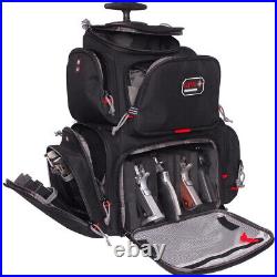 Gps Rolling Handgunner Backpack With Cradle Black 4 Handgun