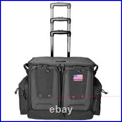 Gps Tac Rolling Range Bag Black Gps Tac Rolling Range Bag Black