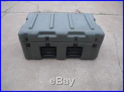 Green Hardigg Pelican Case Crush Proof Submergible 15X21X33 Storage Shipping Box