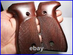 Grip Sig Sauer P226 Bottom Release Shiny Checkered Handmade by Real Frame P 226