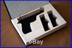 GunBook for Beretta 92FS handgun wood hollow concealed carry box safe case