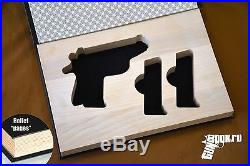GunBook for Interarms Walther PPK/s handgun mag custom presentation wood case