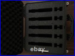 GunCruzer Universal Handgun 5 Pack Case Cruzer lockable 5 pistol case