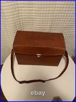 Gun Bag Ed Scherer Hand Crafted Leather Vintage