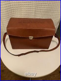 Gun Bag Ed Scherer Hand Crafted Leather Vintage