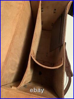Gun Bag Ed Scherer Hand Crafted Leather Vintage