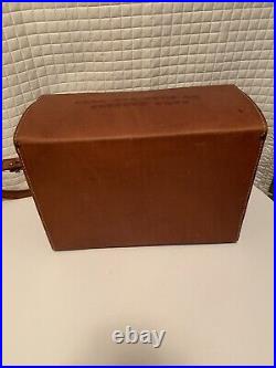 Gun Bag Ed Scherer Hand Crafted Leather Vintage