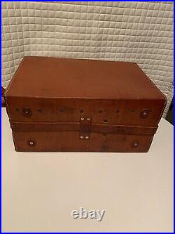 Gun Bag Ed Scherer Hand Crafted Leather Vintage
