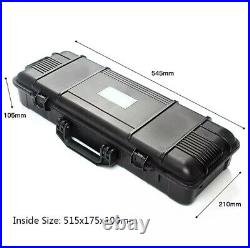 Gun Box Case Storage Hard Pistol Carry Foam Safe Tactical Padded Shotgun Case