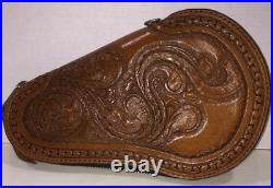 Gun Case Handmade USA Tooled Lockable 8x11