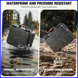 Gun Cases for Multi Handguns, 4 Pistol Case & 23 Magazine Pre-Cut Multiple Pisto