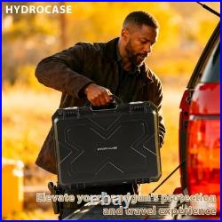 Gun Cases for Multiple Handguns, Tsa-Approved Hard Pistol Case Holds 6 Pistols &