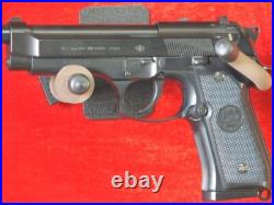 Gun Display Case LARGE Oak Solid Wood Handgun Pistol Revolver Lock Shadow Box