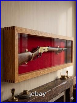 Gun Display Case. Rifle or Shotgun. Hand Crafted