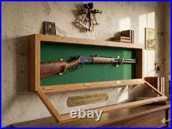 Gun Display Case. Rifle or Shotgun. Hand Crafted