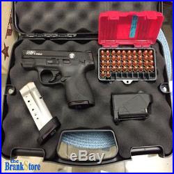 Gun Hard Case Single Pistol Handgun Lock Storage Box Revolver Weapon Safe Carry