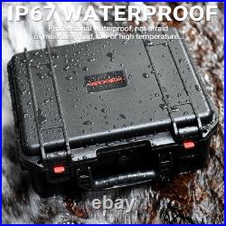 Gun Pistol Case for Multi Handguns Holds 5 & 22 Magazine