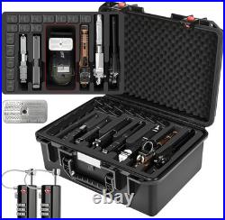 Gun Pistol Case for Multi Handguns Holds Multiple Hand Guns Case & Magazines