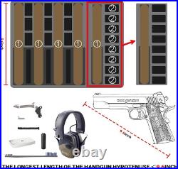 Gun Pistol Case for Multi Handguns Holds Multiple Hand Guns Case & Magazines Gun Pistol Case for Multi Handguns Holds Multiple Hand Guns Case & Magazines