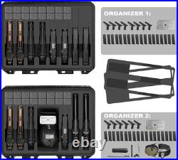 Gun Pistol Case for Multi Handguns Holds Multiple Hand Guns Case & Magazines