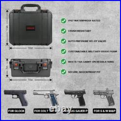 Gun Pistol Case for Multi Handguns Holds Multiple Hand Guns Case & Magazines Gun Pistol Case for Multi Handguns Holds Multiple Hand Guns Case & Magazines