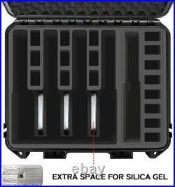 Gun Pistol Case for Multi Handguns Holds Multiple Hand Guns Case & Magazines