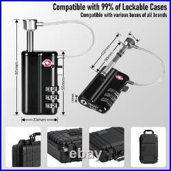 Gun Pistol Case for Multi Handguns Holds Multiple Hand Guns Case & Magazines