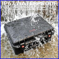 Gun Pistol Case for Multi Handguns Holds Multiple Hand Guns Case & Magazines