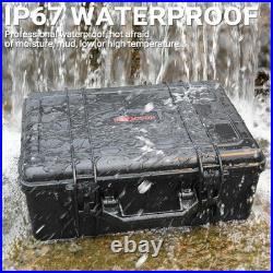 Gun Pistol Case for Multi Handguns Holds Multiple Hand Guns Case & Magazines