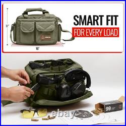 Gun Range Bag for Shooting 3+ Compact Pistol Revolver Range Bag for Handguns a