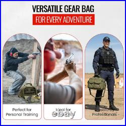Gun Range Bag for Shooting 3+ Compact Pistol Revolver Range Bag for Handguns a