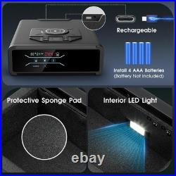 Gun Safe for Handgun Pistol Case Biometric Quick Access Pistol Safe