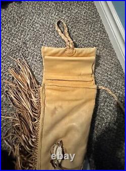 Gun Scabbard Hand Made by A Leatherman in Montana, Era 1990 PRICE REDUCED Gun Scabbard Hand Made by A Leatherman in Montana, Era 1990 PRICE REDUCED