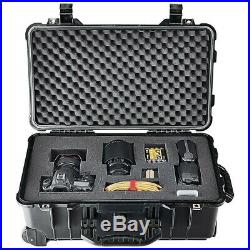Gun, camera, case, 5800 Weatherproof Protective Rolling Carry-On Case X-Large
