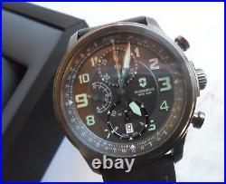 Gunmetal S/S Men's Victorinox Swiss Infantry Chronograph Automatic Watch 241526