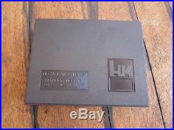 HECKLER & KOCH HK P7 Series PISTOL original Factory Case Box