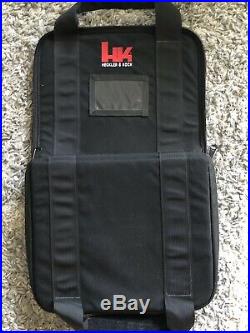 H&K Black Soft TACTICAL PISTOL CASE Heckler & Koch HK45 P30 USP P2000 VP9 P30