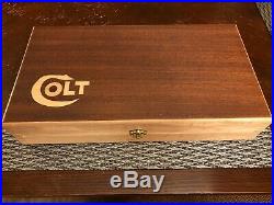 Hand Crafted Colt Solid wood Storage boxes, gun case, display box Jewelry box