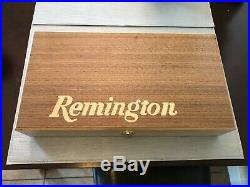 Hand Crafted Remington Solid wood Storage boxes, gun case, display box