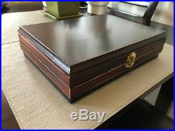 Hand Crafted Solid wood Storage boxes, gun case, display box Antique Color
