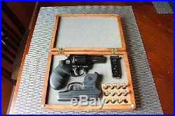 Hand Crafted Solid wood Storage boxes, gun case, display box Antique Color