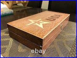 Hand Crafted USA Solid wood Storage boxes, gun case, display box Jewelry