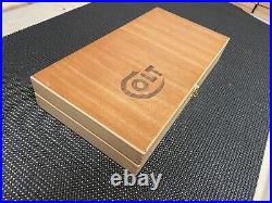 Hand Crafted light Colt Solid wood Storage boxes, gun case, display box Hand Crafted light Colt Solid wood Storage boxes, gun case, display box