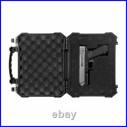 Hand Gun Hard Case Pistol Camera Storage Carrier Snap Lock Protective Waterproof