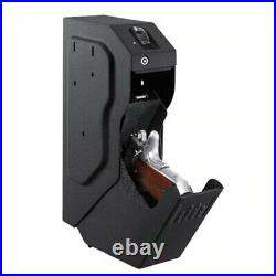 Hand Gun Pistol Fingerprint Biometric Safe Box Security Safes Metal Storage Case