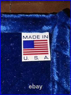 Handgun Display / Presentation Case Blue Velvet Interior- includes lock key