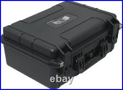 Handgun Gun Revolver Pistol Hard Case Waterproof Box Travel Lockable Foam Tray